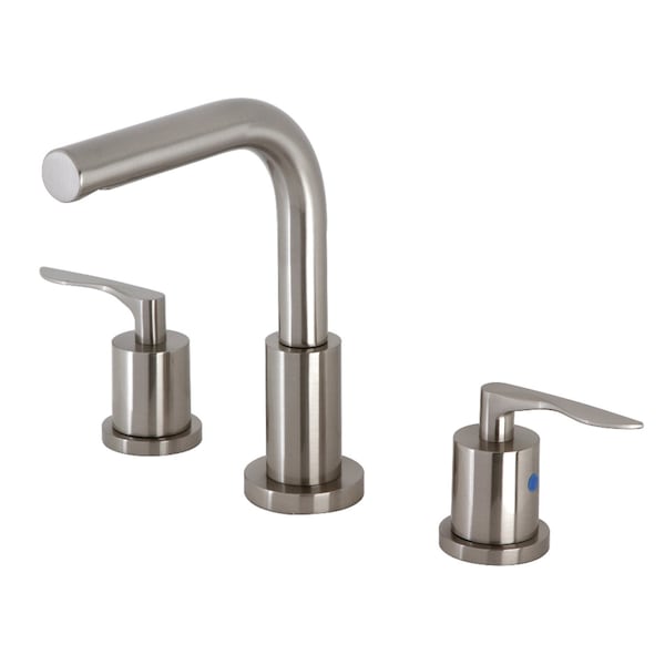 Kingston Brass FSC8958SVL Widespread Bathroom Faucet with Brass Pop-Up, Brushed Nickel FSC8958SVL - main